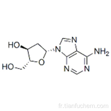 Adénosine, 2&#39;-désoxy- CAS 958-09-8